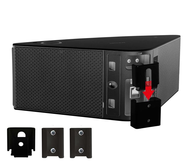 Vebos portable uchwyt scienny do Samsung M3 WAM350 w kolorze czarnym
