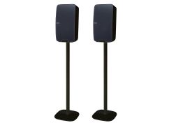 Vebos stojak Sonos Five czarny - pionowy para