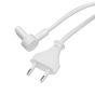 Vebos kabel zasilajacy z katowa wtyczka do Sonos Era 300 w kolorze bialym 25cm