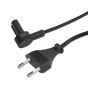 Vebos kabel zasilajacy z katowa wtyczka do Sonos Era 300 w kolorze czarnym 25cm