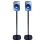 Vebos stojak z KEF LSX w kolorze czarnym