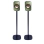 Para Vebos stojaki z KEF LSX w kolorze czarnym detal