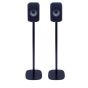 Para Vebos stojaki z KEF LSX w kolorze czarnym