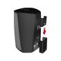 Vebos portable uchwyt scienny do Denon HEOS 1 w kolorze czarnym