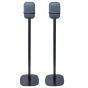 Para Vebos stojaki z Google Nest Audio w kolorze czarnym
