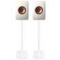 Para Vebos stojaki z KEF LS50 w kolorze bialym