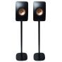 Para Vebos stojaki z KEF LS50 w kolorze czarnym