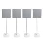 Para Vebos stojaki z Sony BRAVIA Theatre Quad Bialy (4 Czesci)