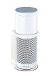Vebos uchwyt scienny do Amazon Echo Plus w kolorze bialym dodatkowy widok