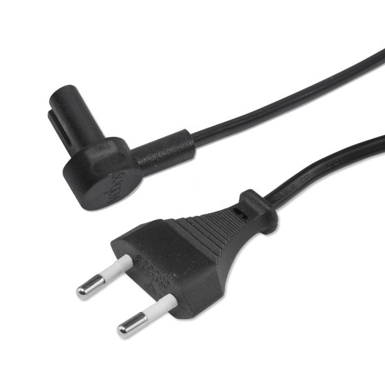 Vebos kabel zasilajacy z katowa wtyczka do Sonos Era 100 3m w kolorze czarnym