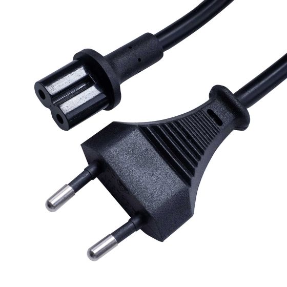 Vebos kabel zasilajacy z katowa wtyczka do Sonos Beam 5m w kolorze czarnym
