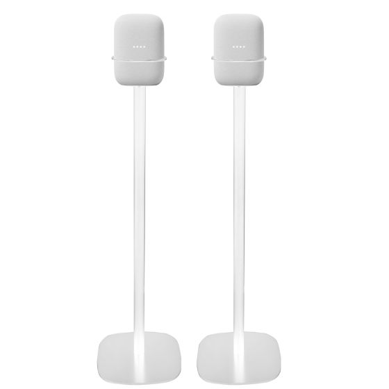 Para Vebos stojaki z Google Nest Audio w kolorze bialym