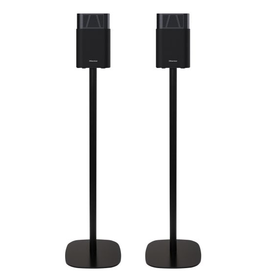 Para Vebos stojaki z Hisense HT Saturn w kolorze czarnym