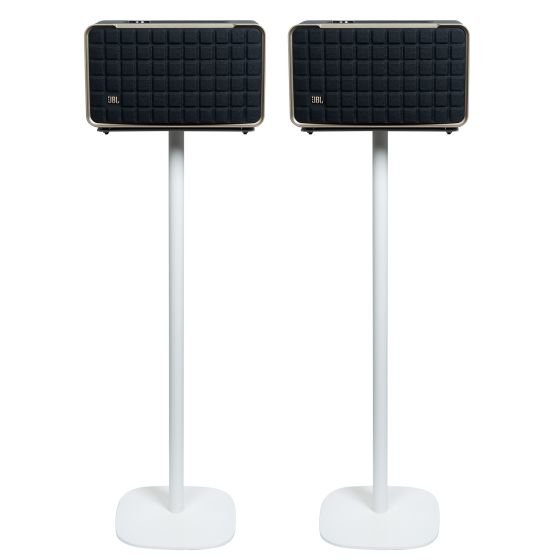 Vebos stojak z JBL Authentics 300 w kolorze bialym