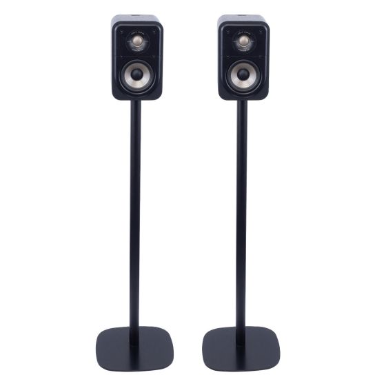 Para Vebos stojaki z Polk Signature S10e w kolorze czarnym