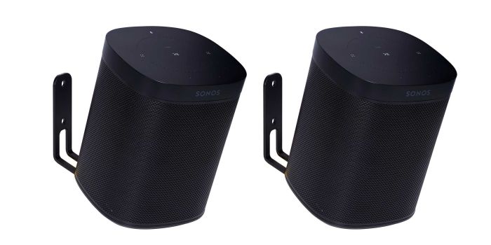 Para Vebos uchwyty scienne do Sonos One Czarny 20 Stopni