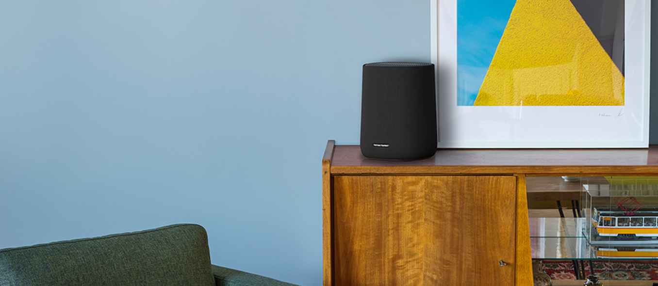 System Harman Kardon Enchant w eleganckim salonie